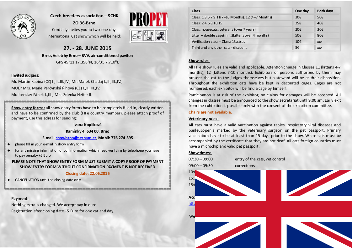 propsition in English language